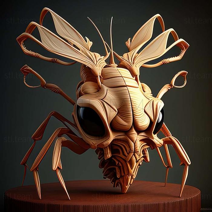 3D модель Lasius glom (STL)